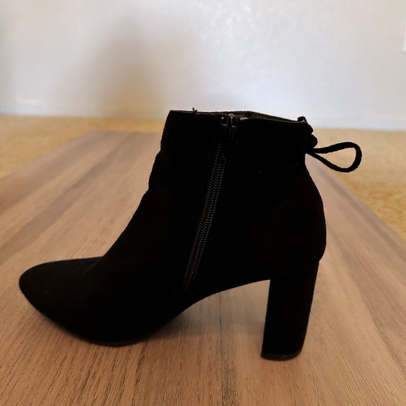 Faux Suede Ankle Boots - Picture 3 of 8